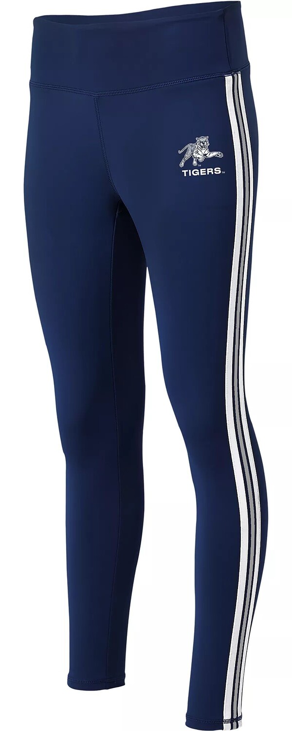 

Wear By Erin Andrews Женские леггинсы команды Jackson State Tigers темно-синего цвета в полоску