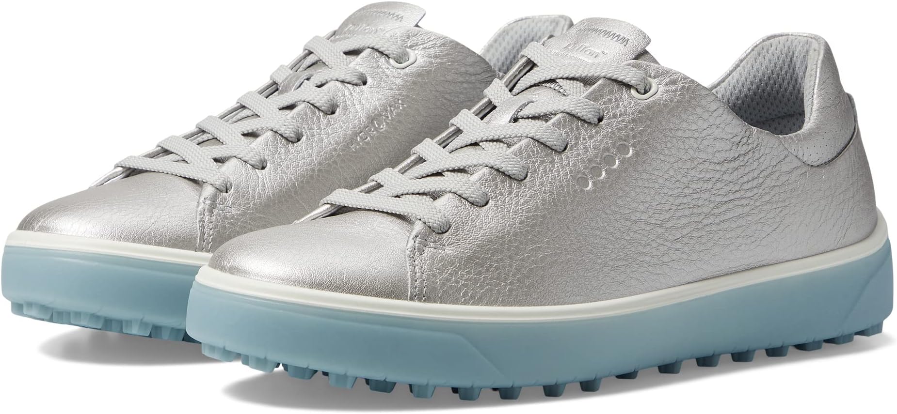 

Кроссовки Golf Tray Hydromax Golf Shoes ECCO, цвет Alu Silver/Arona