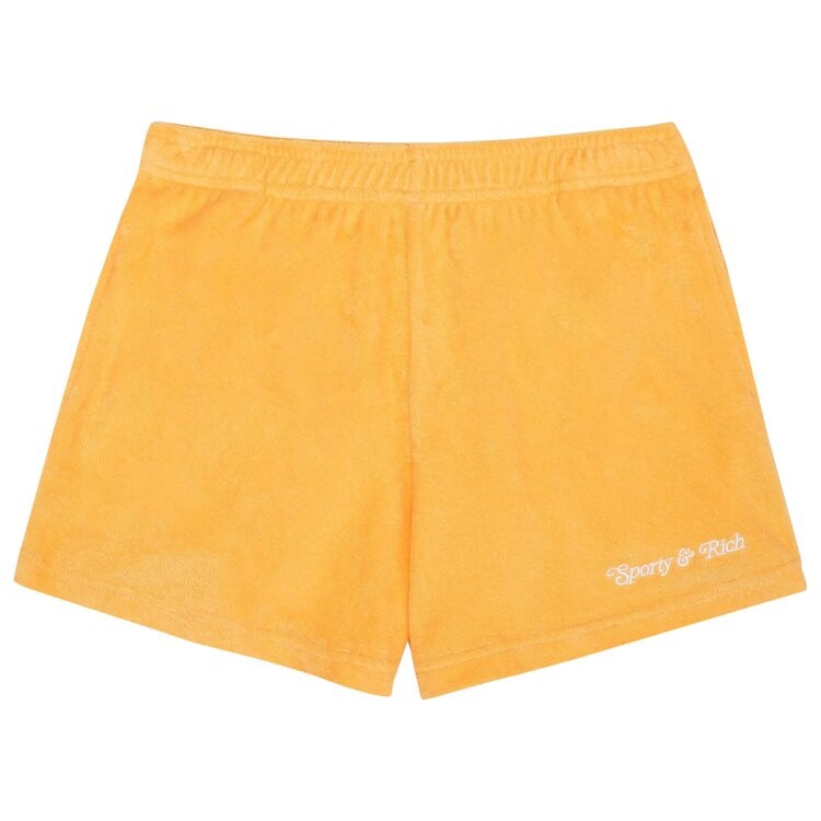 

Шорты Sporty & Rich NY Tennis Club Terry Disco 'Saffron/White', желтый