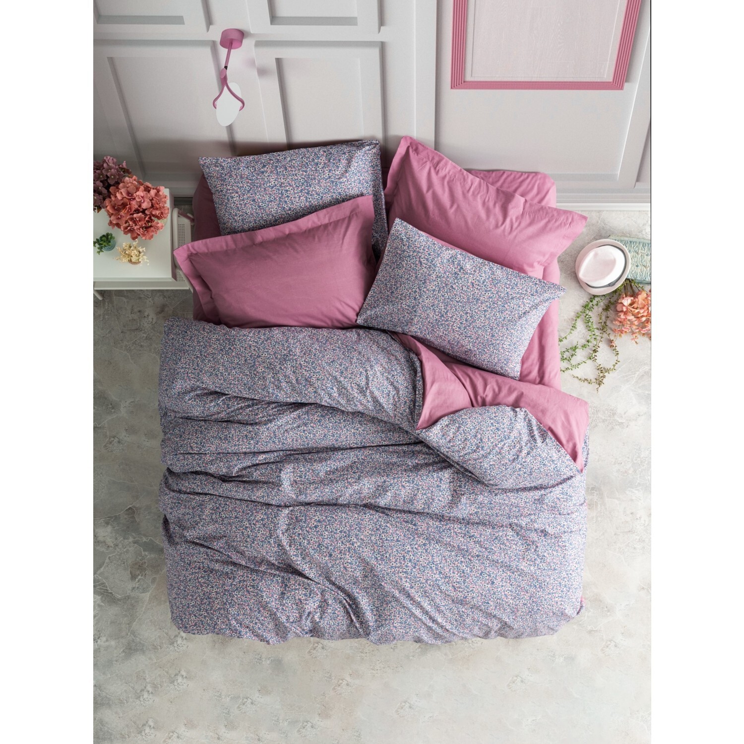 

Комплект постельного белья миниатюрных одинарных пододеяльников Penny Dried Rose