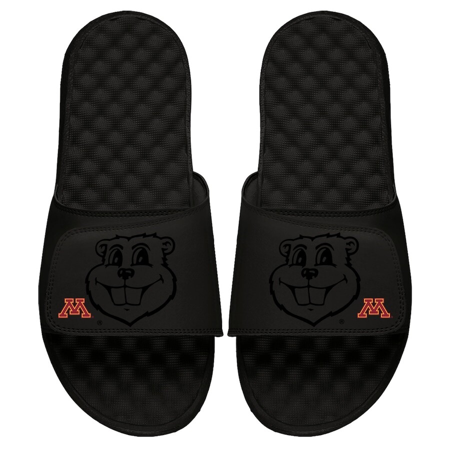 

Шлепанцы ISlide Minnesota Golden Gophers, черный