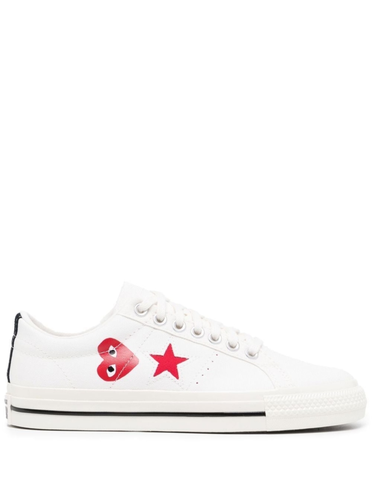 

Comme des Garçons кеды One Star из коллаборации с Converse, белый