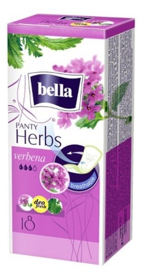 Гигиенические прокладки, 18 шт. Bella, Panty Herbs Verbena прокладки bella herbs comfort липовый цвет 10 шт