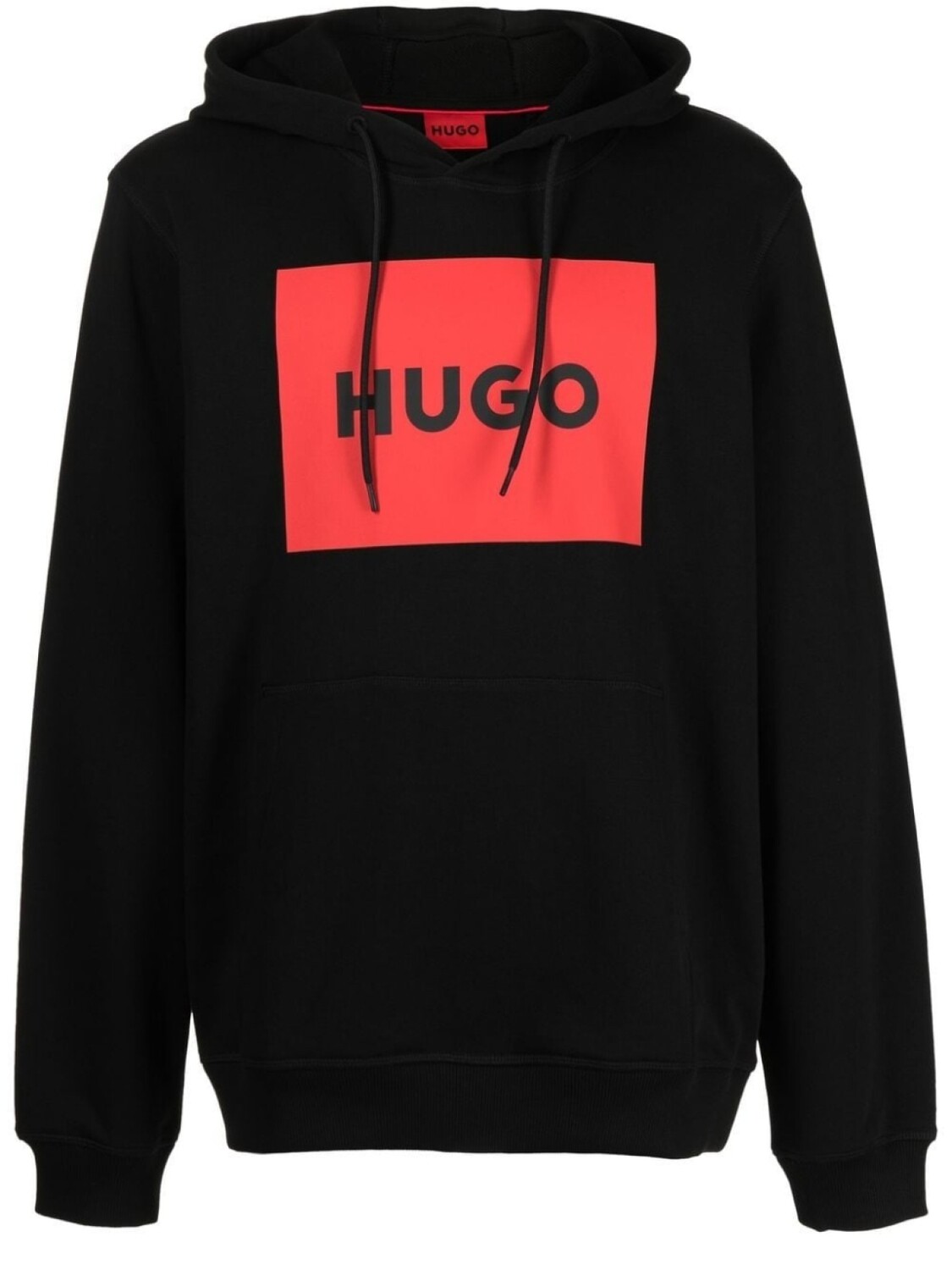 

HUGO худи с логотипом, черный
