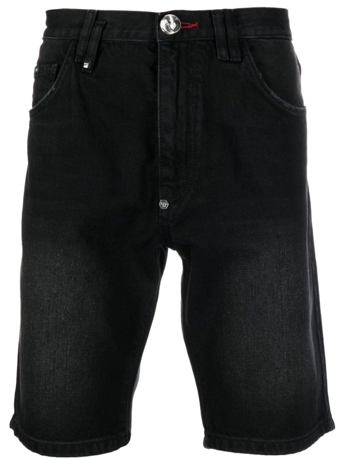 

Philipp Plein джинсовые шорты, черный