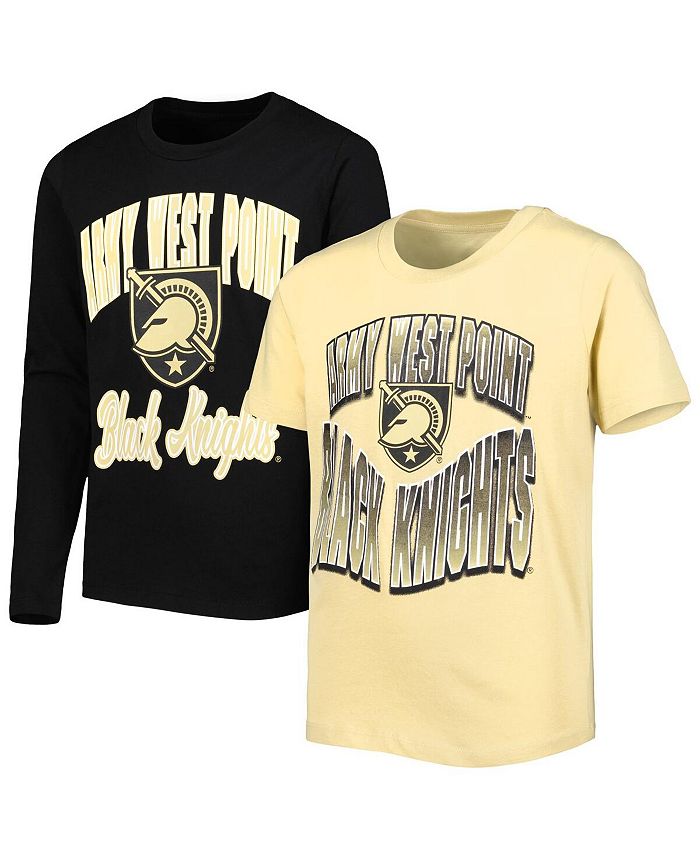 Комплект футболок Big Boys Black, Gold Army Black Knights Game Day Outerstuff, черный