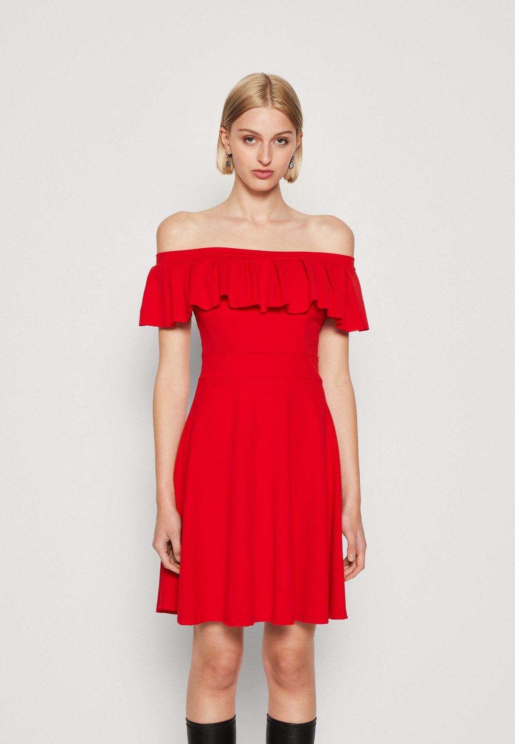 Платье из джерси WAL G, красный