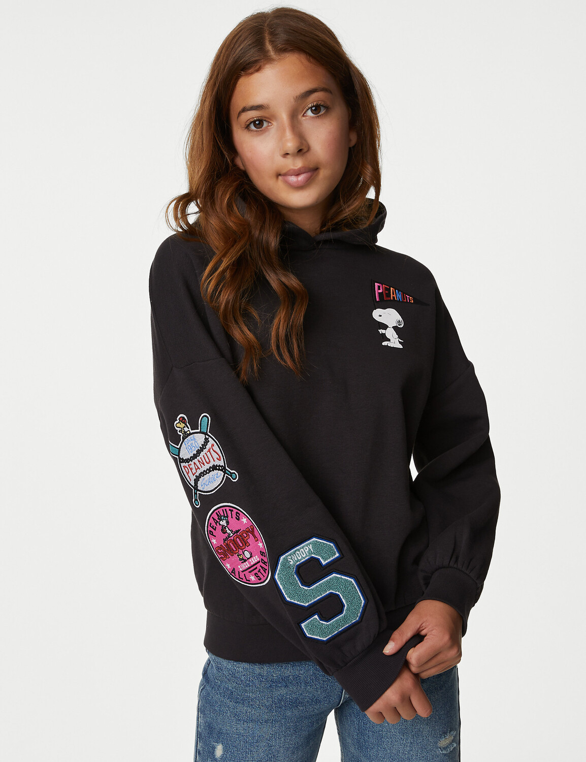 

Толстовка Cotton Rich Snoopy (6–16 лет) Marks & Spencer