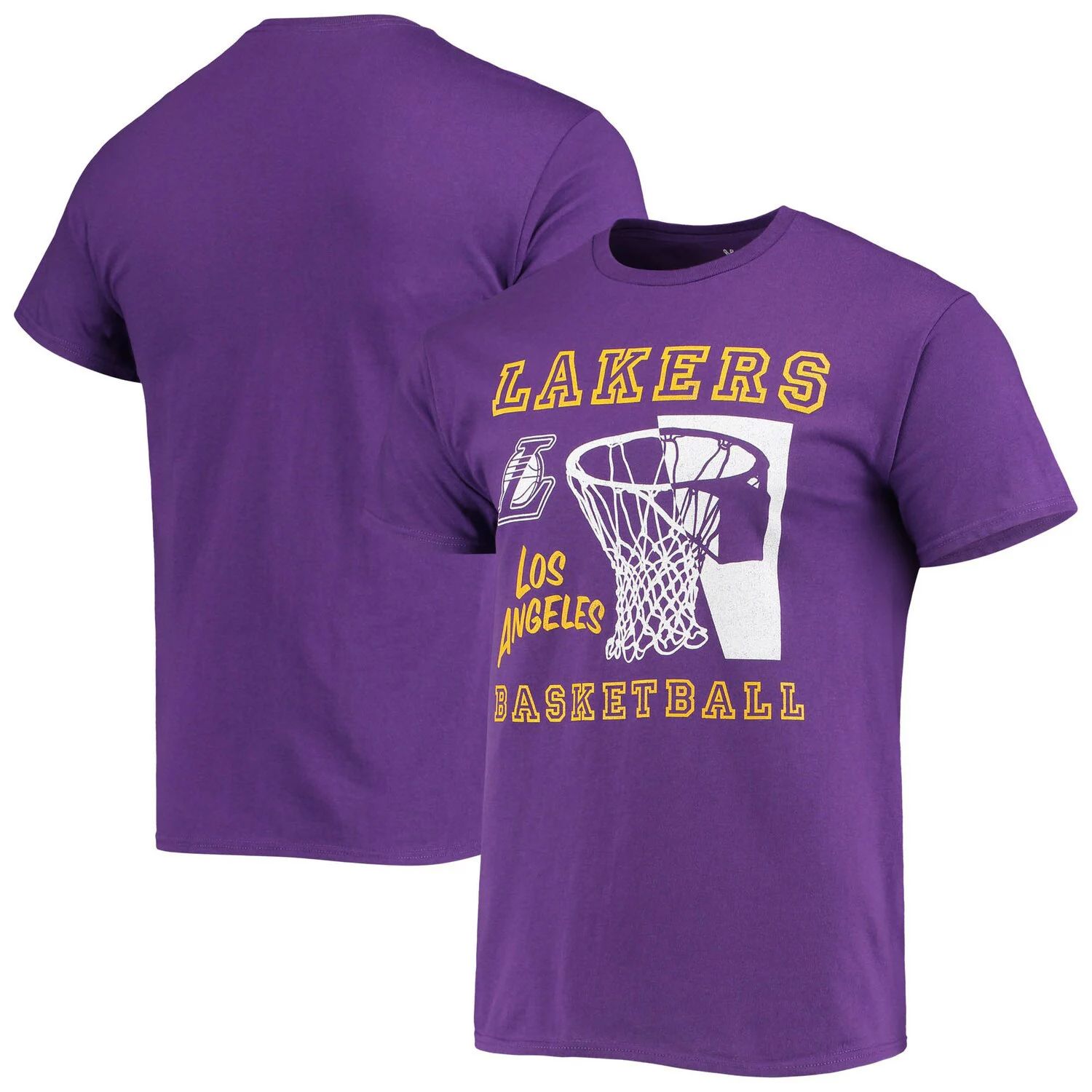 цена Мужская фиолетовая футболка Junk Food Los Angeles Lakers Slam Dunk