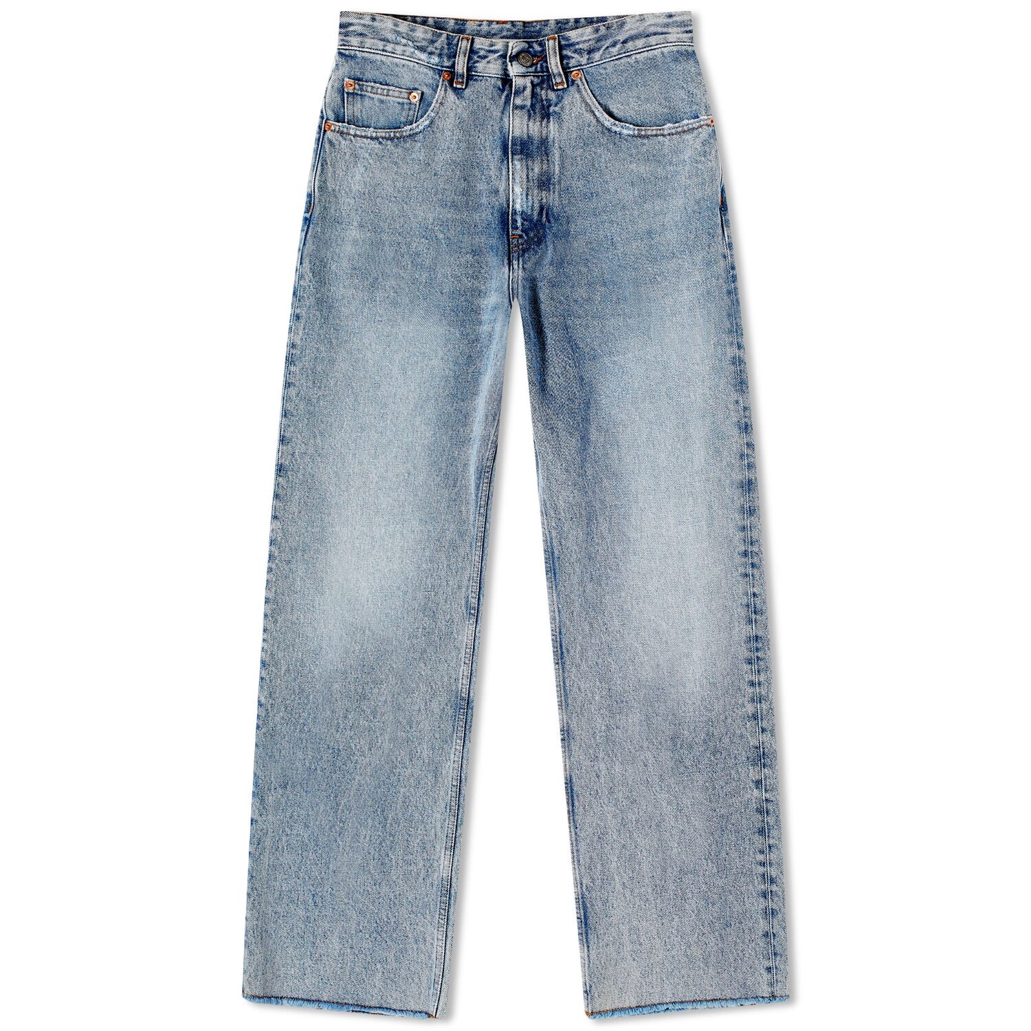 

Джинсы Mm6 Maison Margiela Baggy, светлый индиго