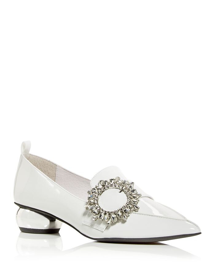 

Женские лоферы с остроконечным носком Jeffrey Campbell Viona с украшением Jeffrey Campbell