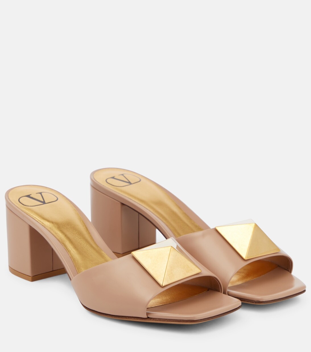 

Мюли One Stud Valentino Garavani, розовый