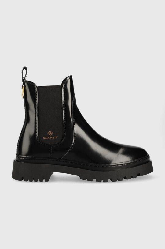 

Кожаные ботинки от Aligrey. Gant, черный