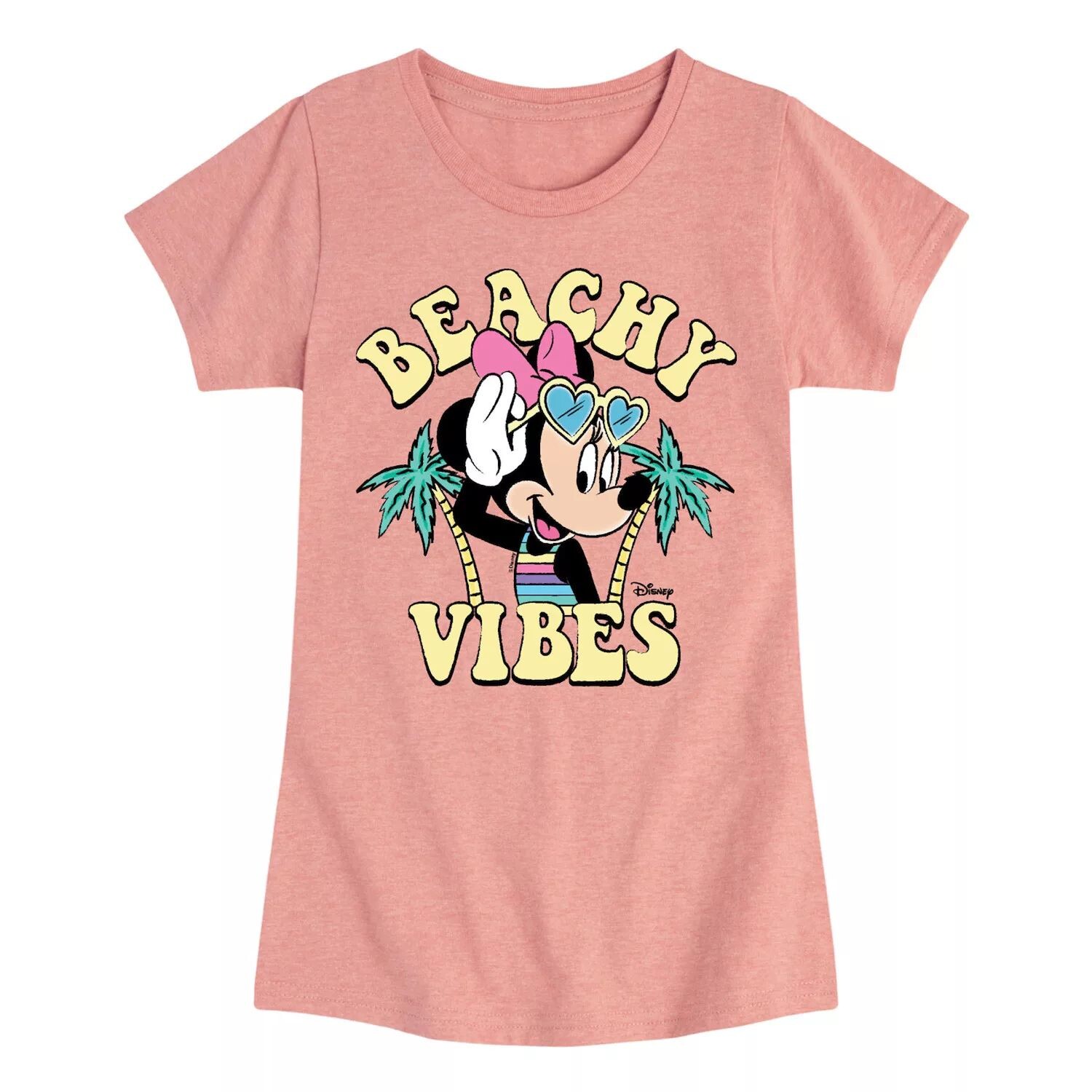 

Футболка с рисунком Beachy Vibes для девочек 7–16 лет Disney's Minnie Mouse Licensed Character