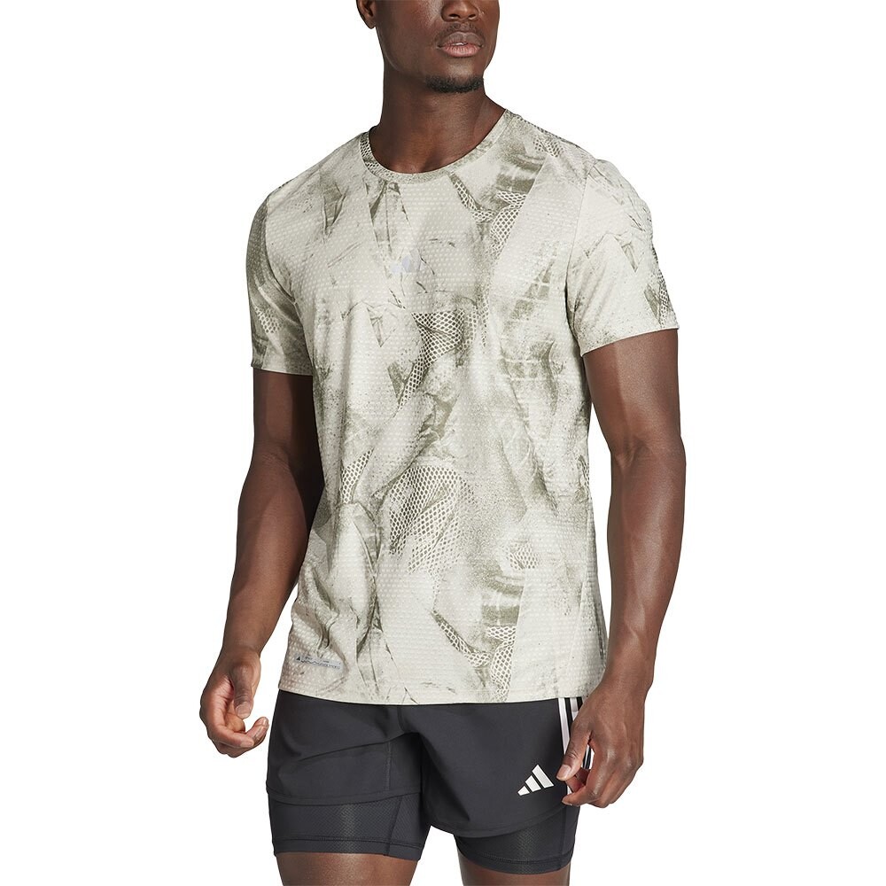 

Футболка с коротким рукавом adidas Ultimate AOP Hr, серый