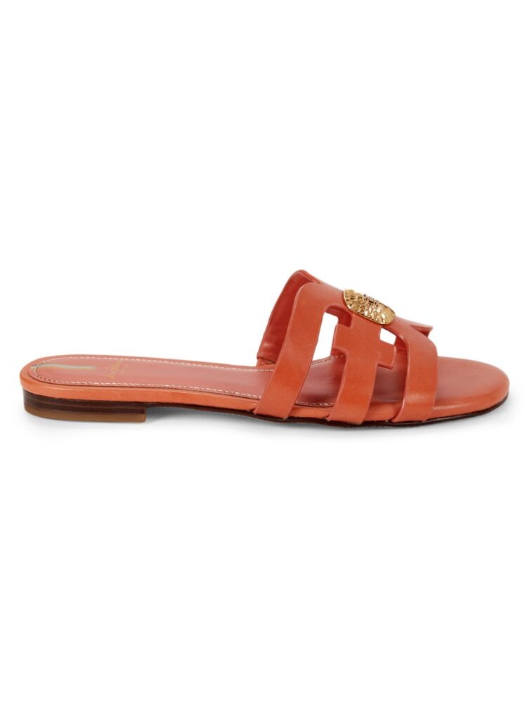 

Сандалии на плоской подошве с вырезами Bay Sam Edelman, цвет Terracotta