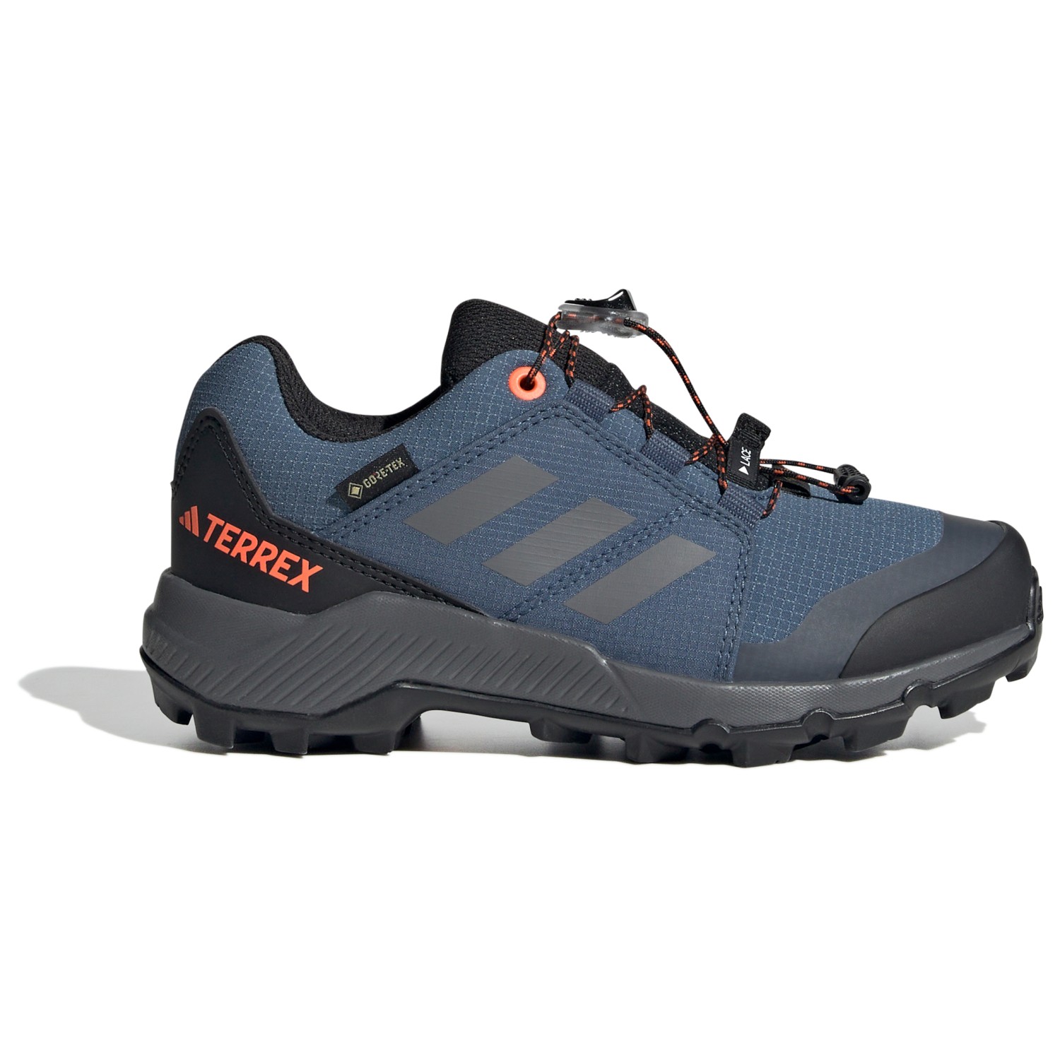 Мультиспортивная обувь Adidas Terrex Kid's Terrex GTX, цвет Wonder Steel/Grey Three/Impact Orange