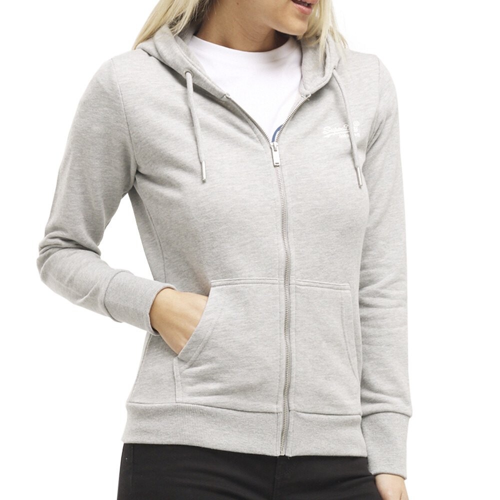 

Худи Superdry Label, серый