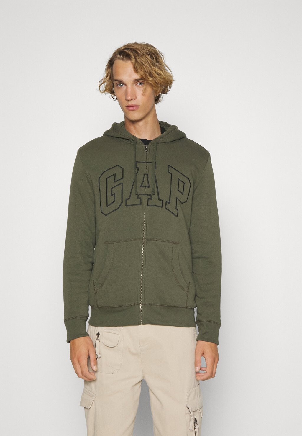 

Толстовка на молнии GAP, Серый