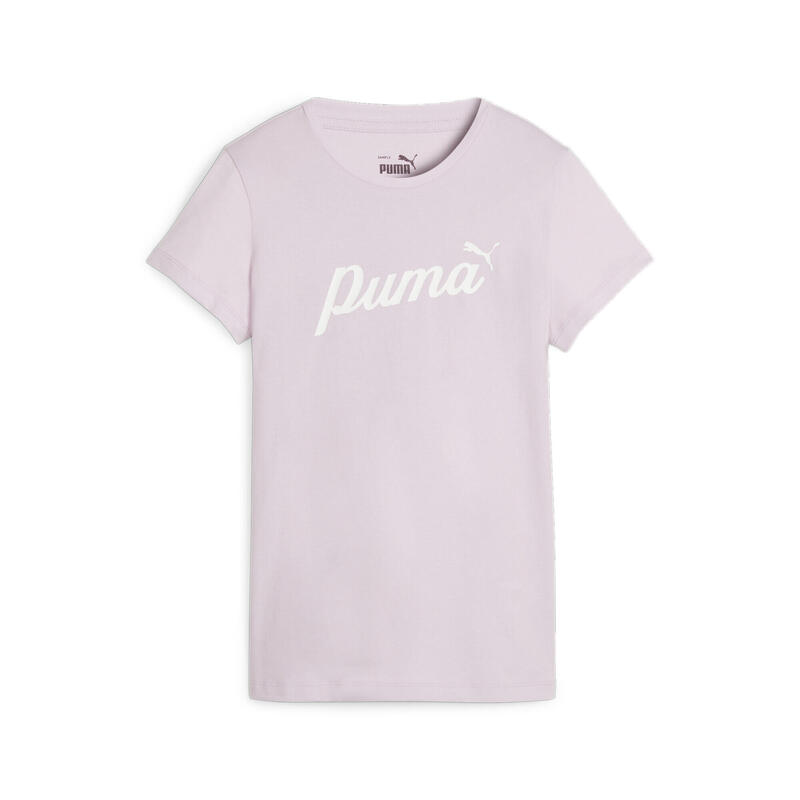 Женская футболка PUMA ESS+ с надписью
