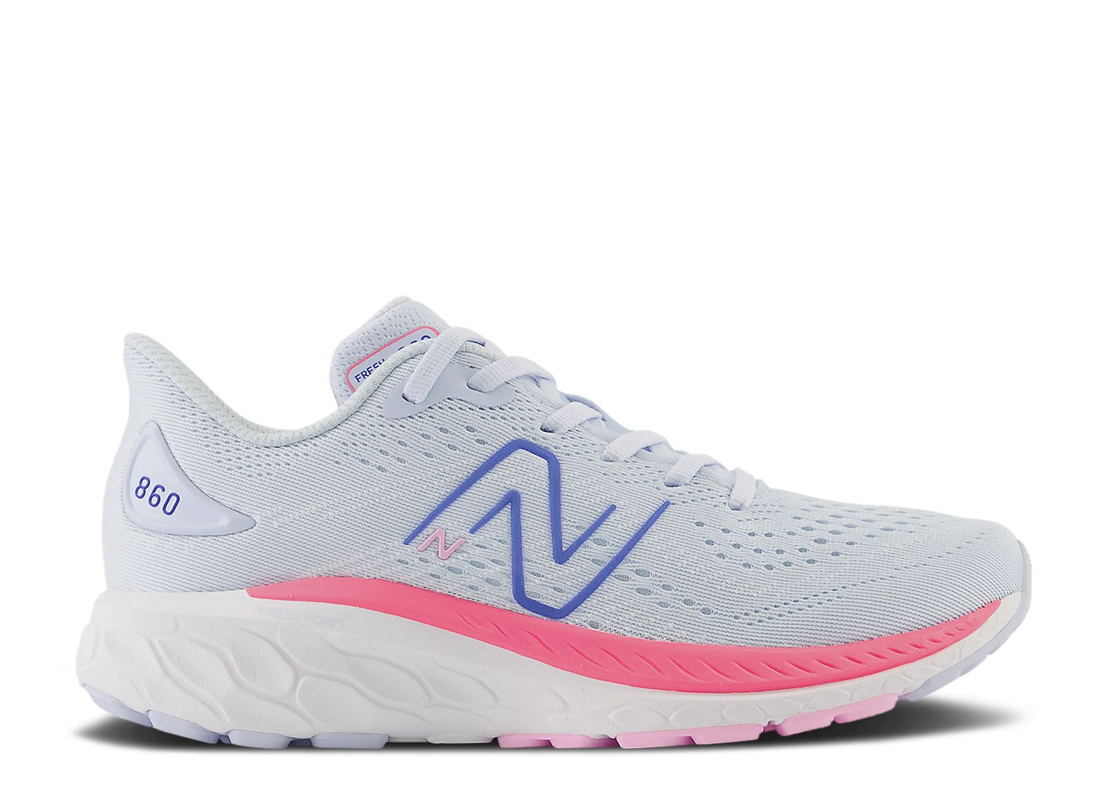 

Кроссовки New Balance Fresh Foam X 860V13 Big Kid 'Moon Dust Neon Pink', серый