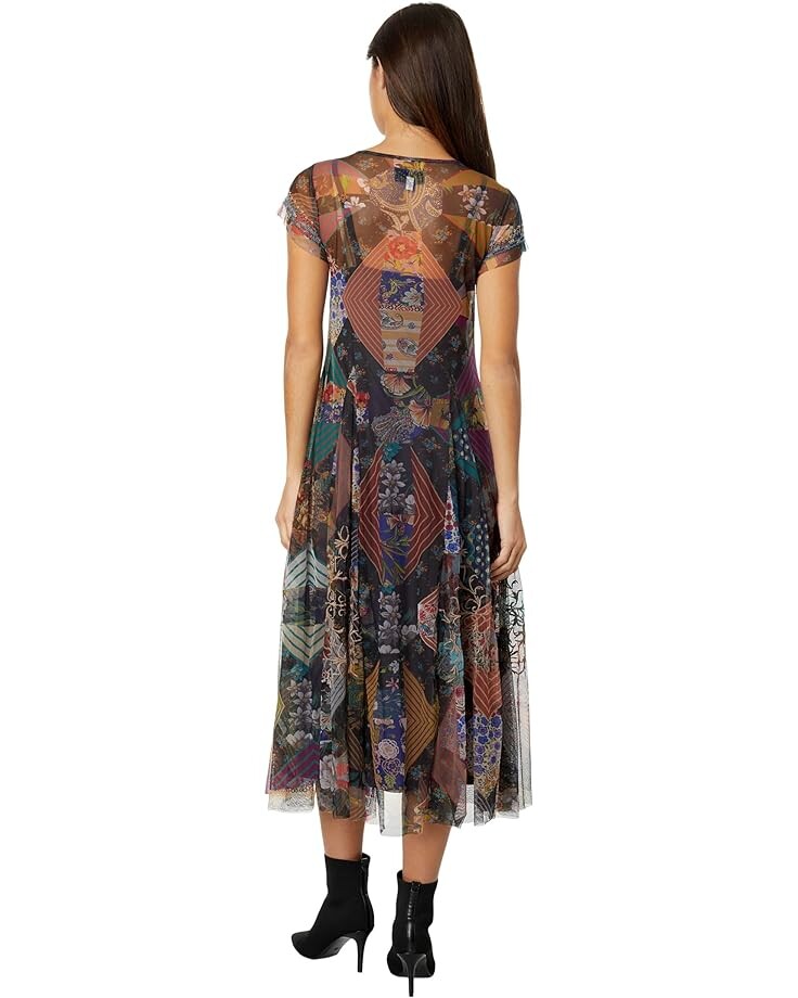 

Платье Johnny Was Tahlia Mesh Dress, мульти
