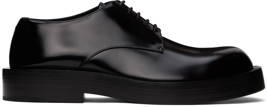 

Черные кружевные дерби Jil Sander