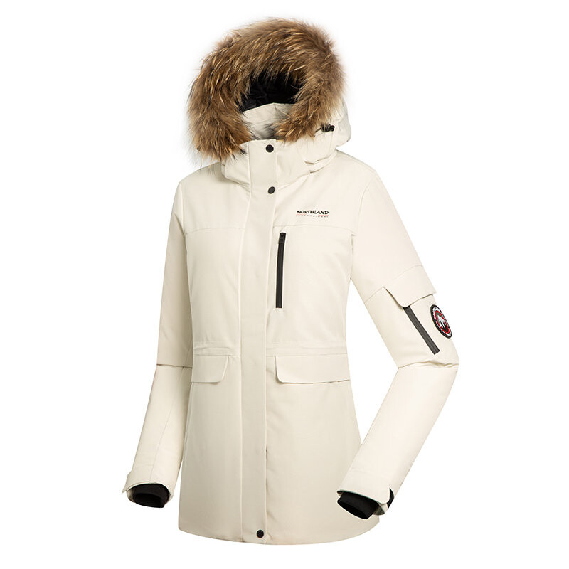 

Пуховик женский Northland, цвет Apricot White