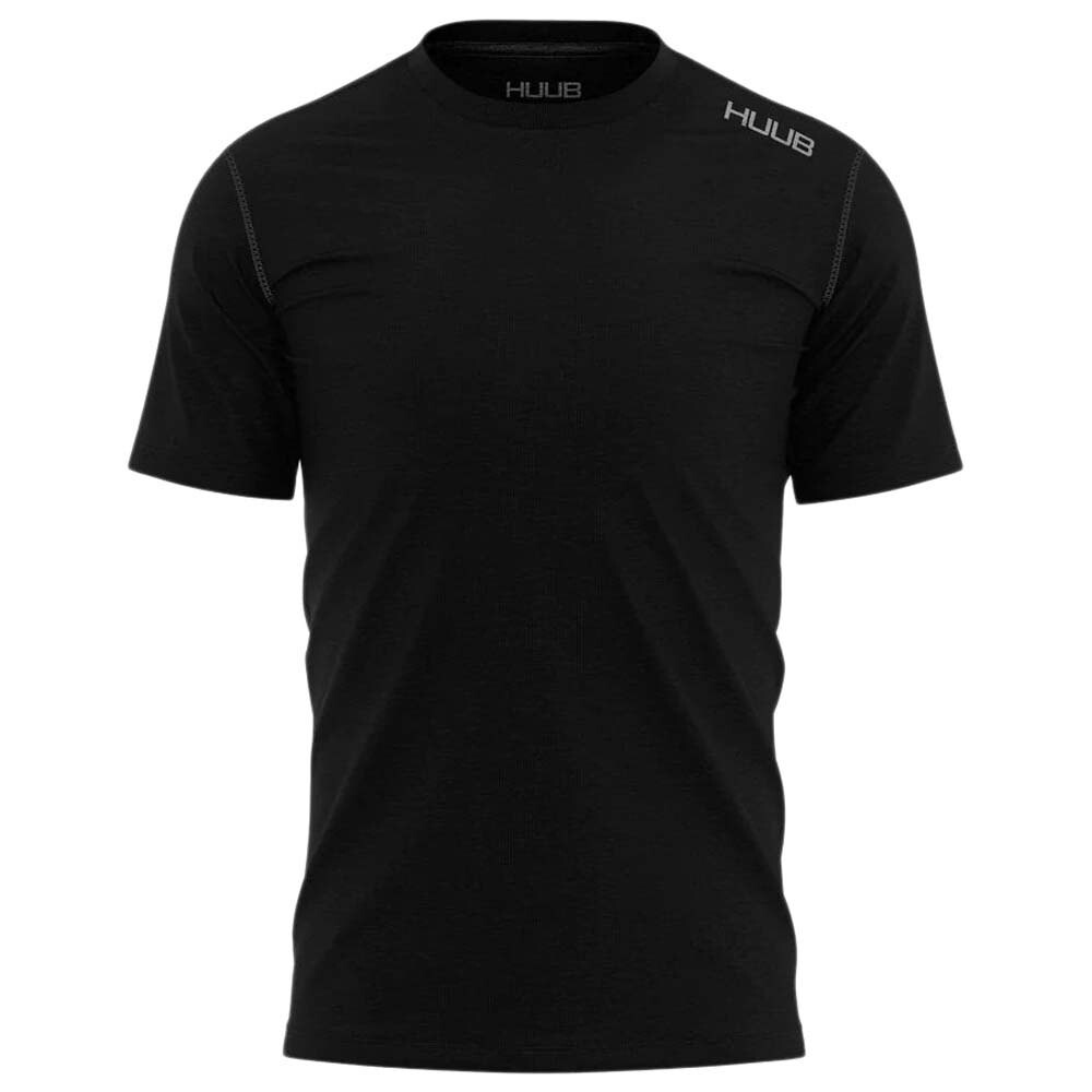 

Базовый слой с коротким рукавом HUUB Merino, черный