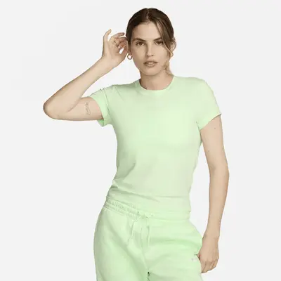 

Футболка Nike Sportswear Chill Knit, цвет Vapor Green/Vapor Green