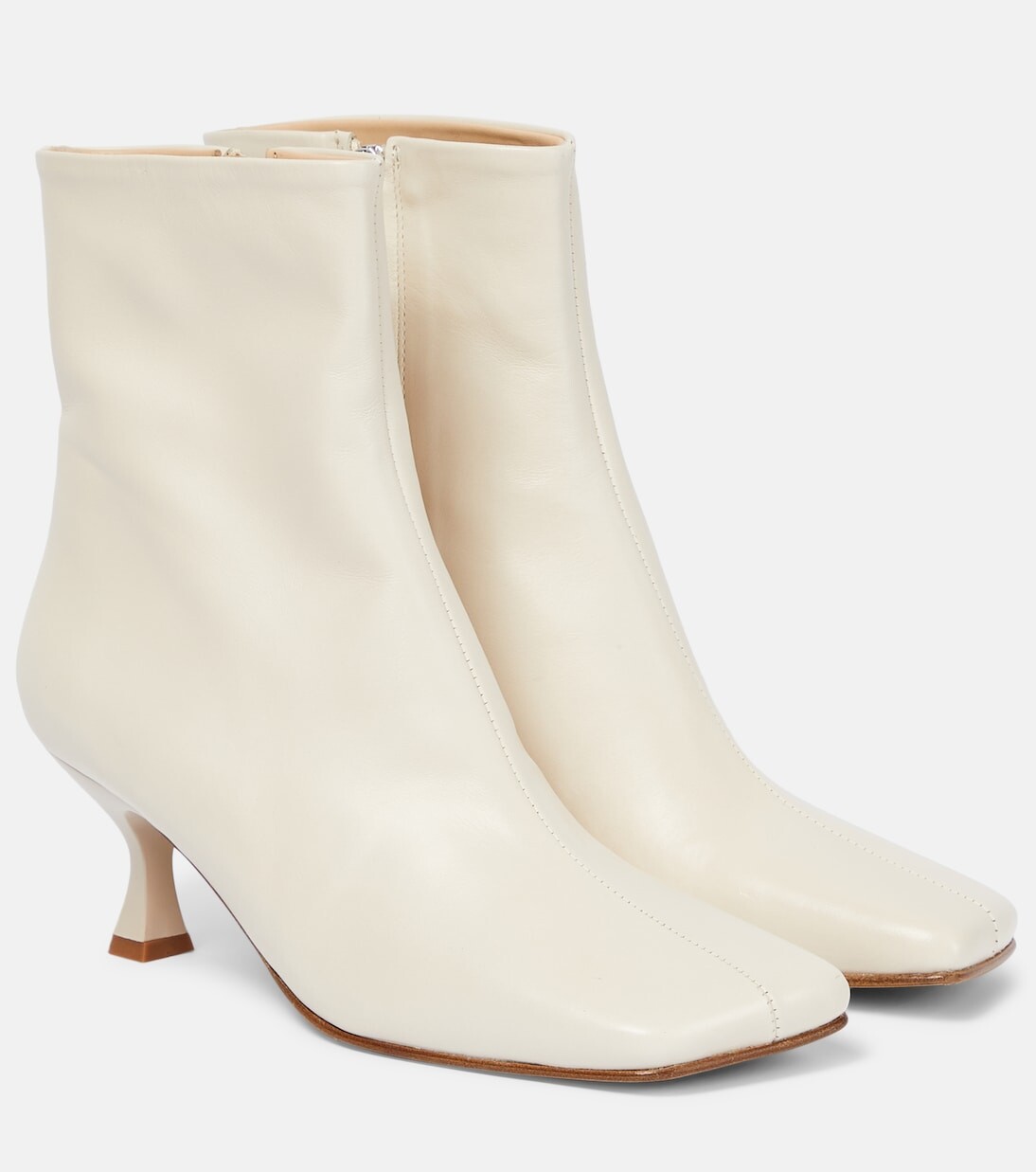 

Кожаные ботильоны eugenia 60 Souliers Martinez, белый