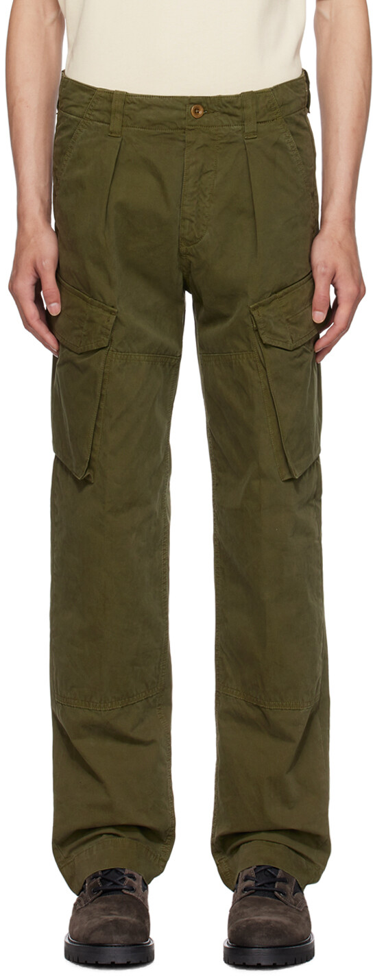 

Зеленые брюки-карго Stanham Belstaff, Зеленый