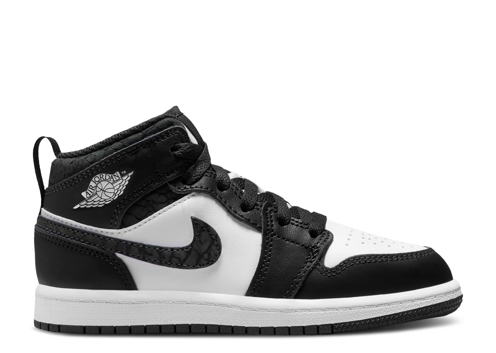 

Кроссовки Air Jordan Air Jordan 1 Mid Se Ps 'Panda Elephant', черный