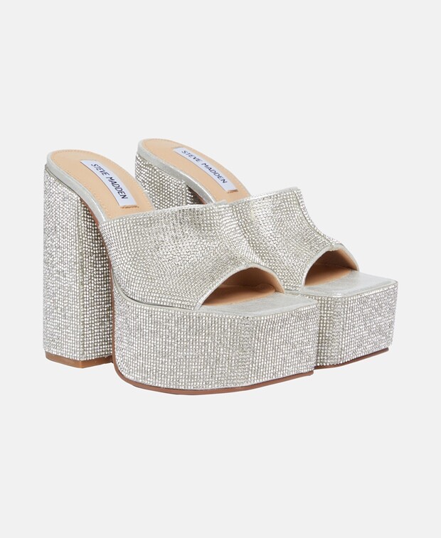 

Мюли Steve Madden, серебряный