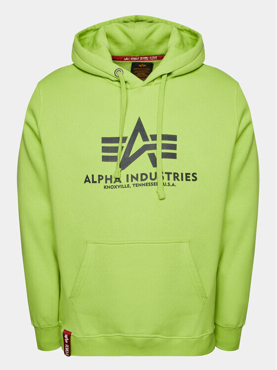 

Толстовка обычного кроя Alpha Industries, зеленый