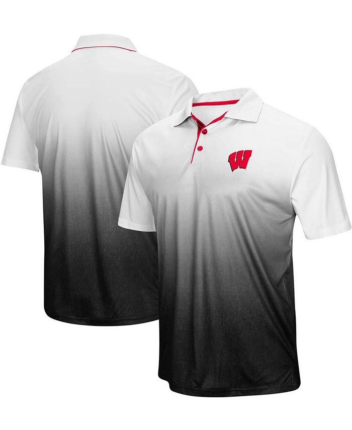 

Мужская рубашка-поло с логотипом Heather Grey Wisconsin Badgers Magic Team Colosseum, серый