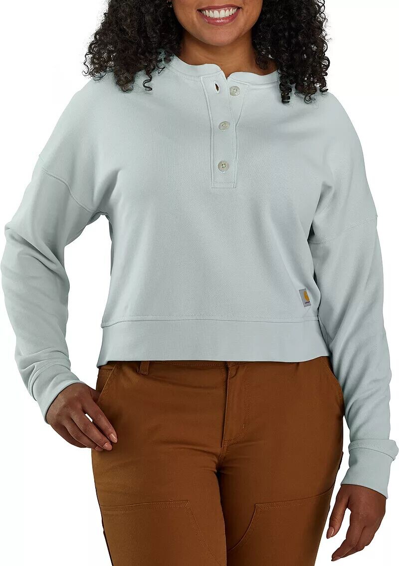 

Женская толстовка Carhartt из французской махровой ткани Henley
