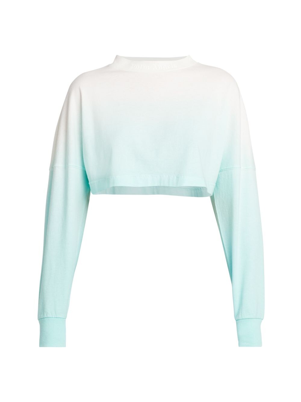 

Укороченная футболка Gradient Overlogo Palm Angels, синий