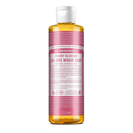 

Органическое жидкое мыло Dr. Bronner's Cherry Blossom 240 мл