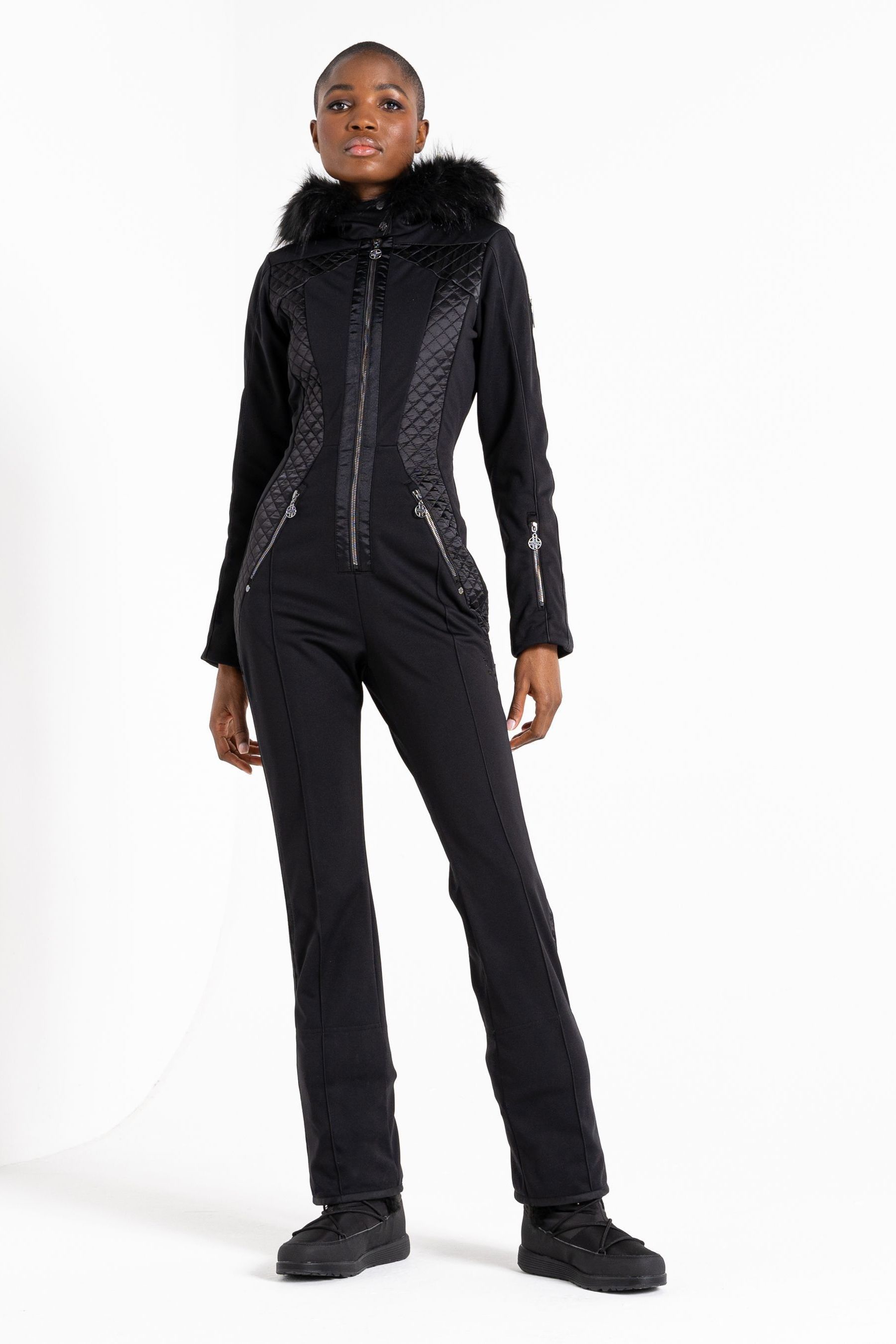 Черный водонепроницаемый лыжный костюм Julien Macdonald Supremacy Dare 2b, черный юбка star by julien macdonald темная 40 42 размер