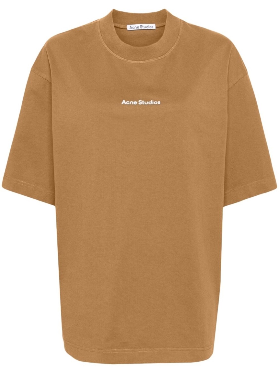 

Acne Studios футболка с логотипом, коричневый