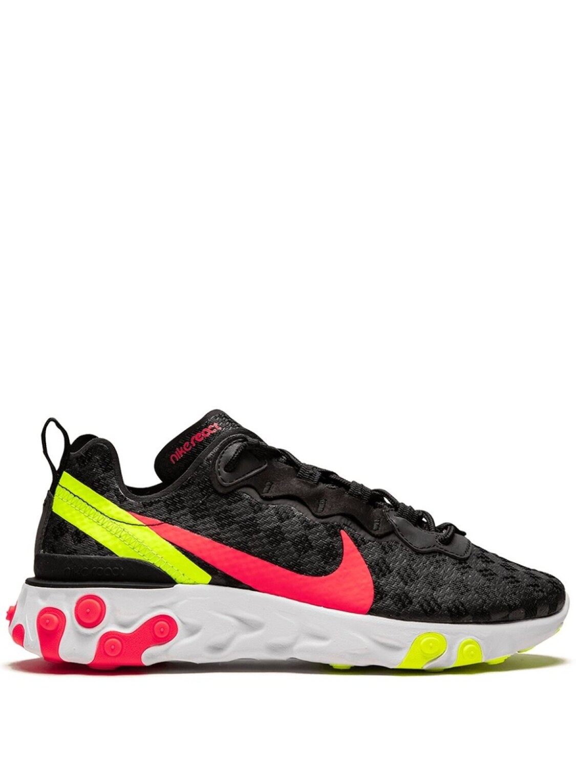 

Nike кроссовки React Element 55, черный, Серый