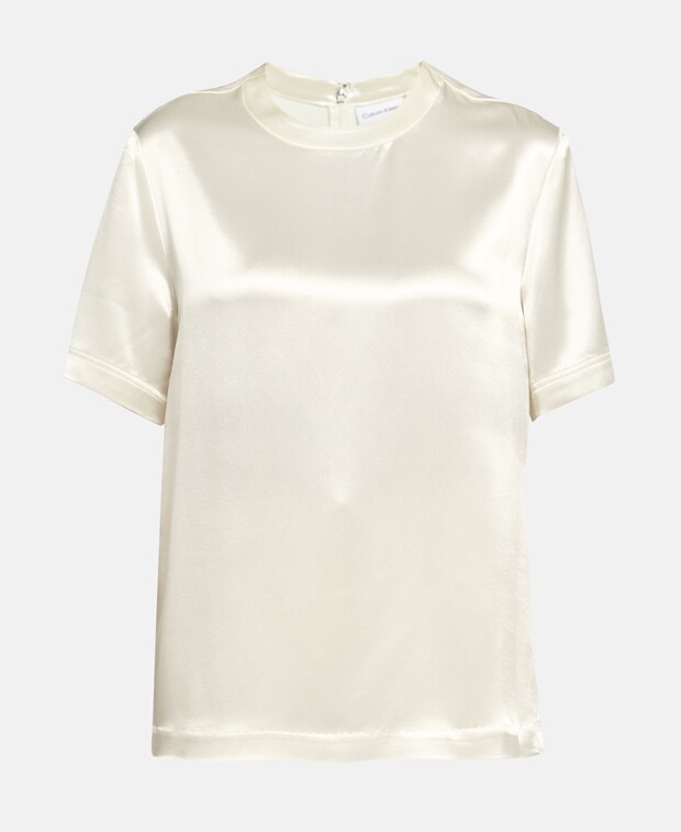 

Рубашка блузка Calvin Klein, цвет Wool White