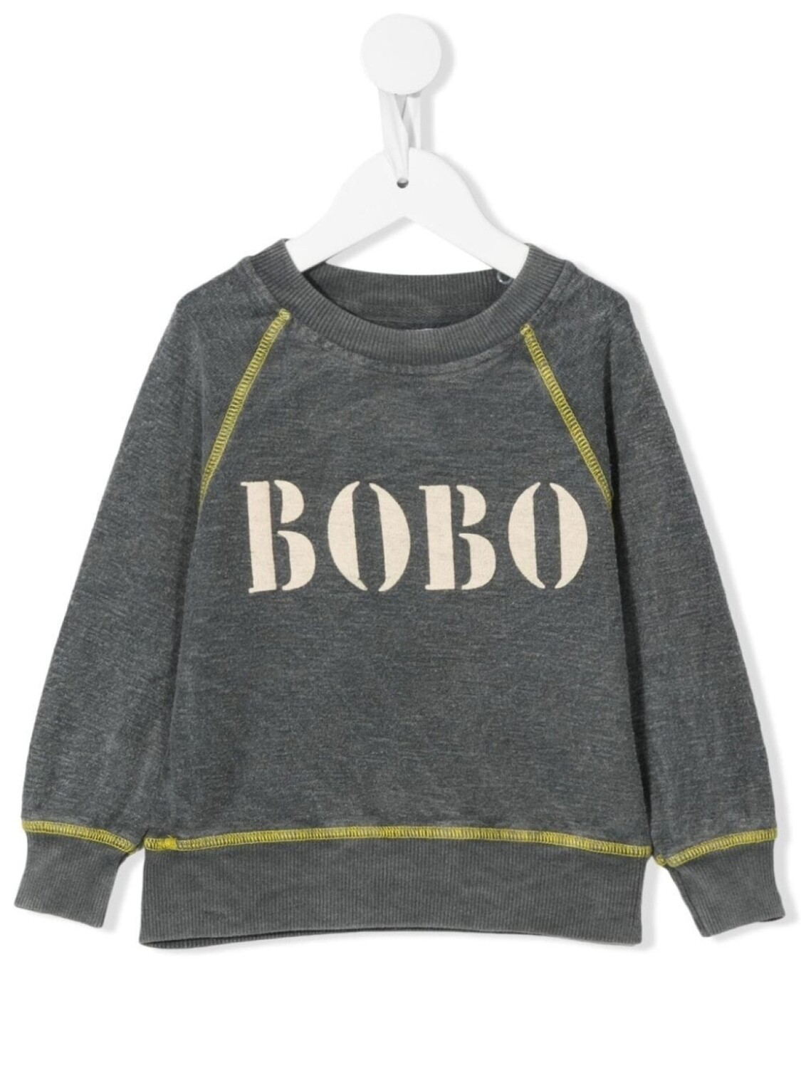 

Bobo Choses джемпер с логотипом, серый