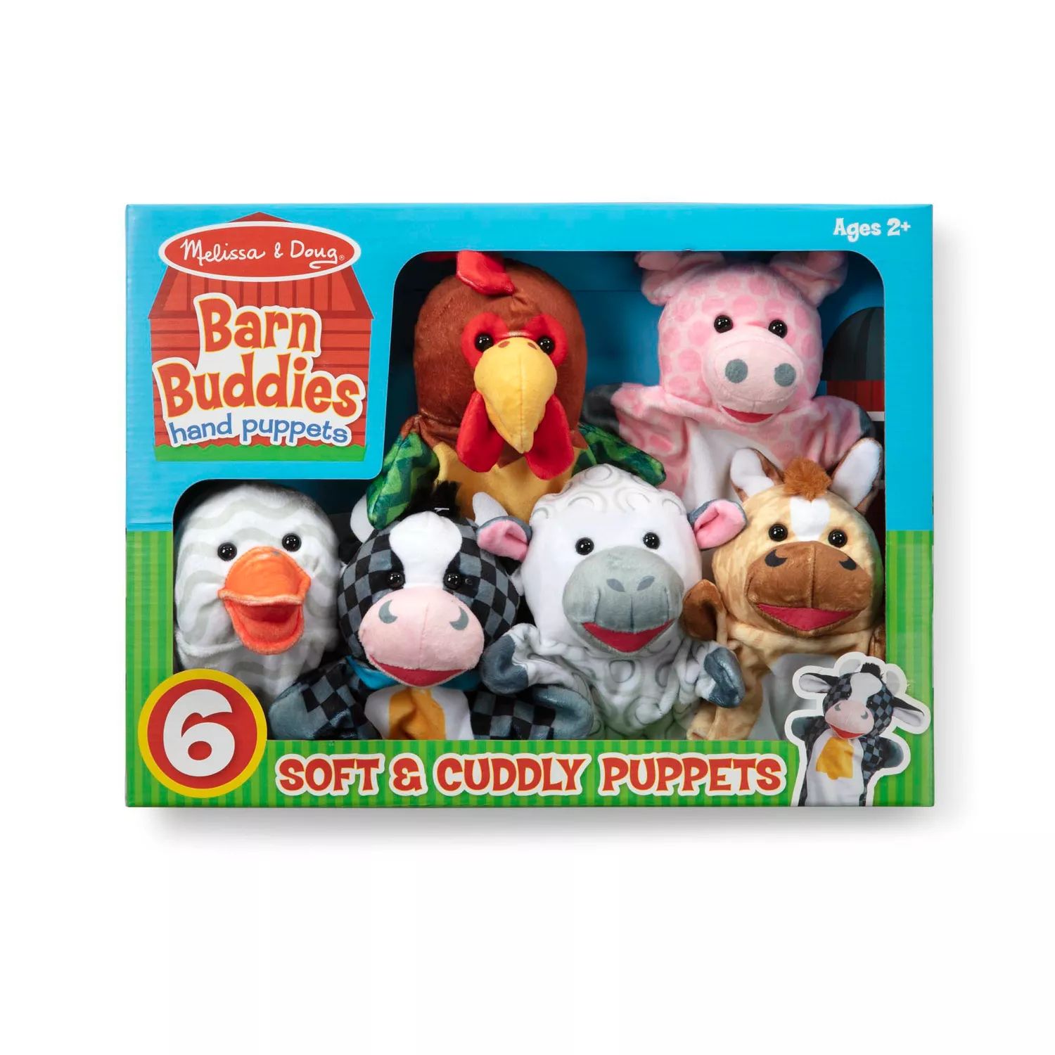 Набор ручных кукол Melissa & Doug Barn Buddies Melissa & Doug