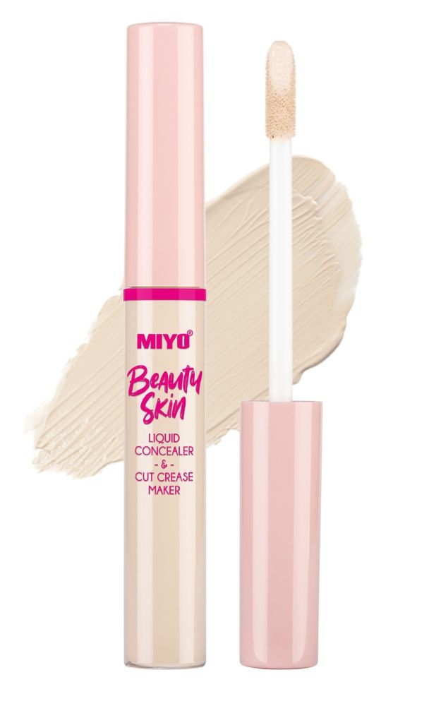 цена Miyo Beauty Skin Concealer Liquid And Cut Crease Maker корректор для глаз, 7 ml