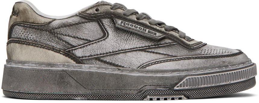 

Серые кроссовки Club C LTD Reebok Classics, цвет Gravel wash