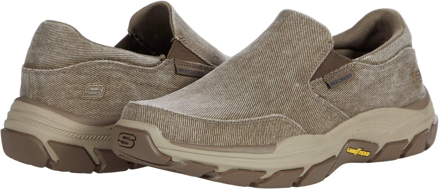 

Кроссовки Relaxed Fit Respected - Fallston SKECHERS, серо-коричневый