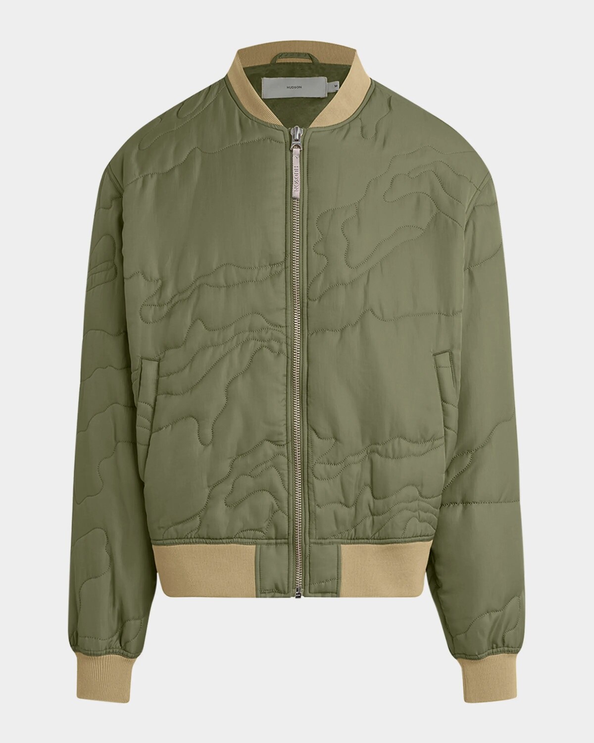

Мужской стеганый нейлоновый бомбер Hudson, цвет Army Camo