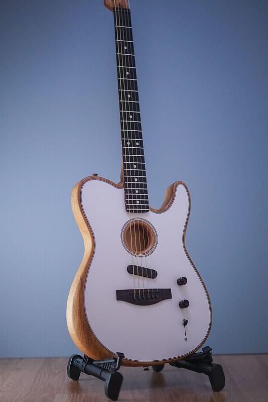 

Акустическая гитара Fender Acoustasonic Player Telecaster RW Arctic White